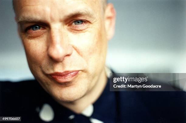 Brian Eno, portrait, United Kingdom, 1998.