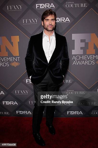 Michael Almore attends the 29th FN Achievement Awards at IAC Headquarters on December 2, 2015 in New York City.
