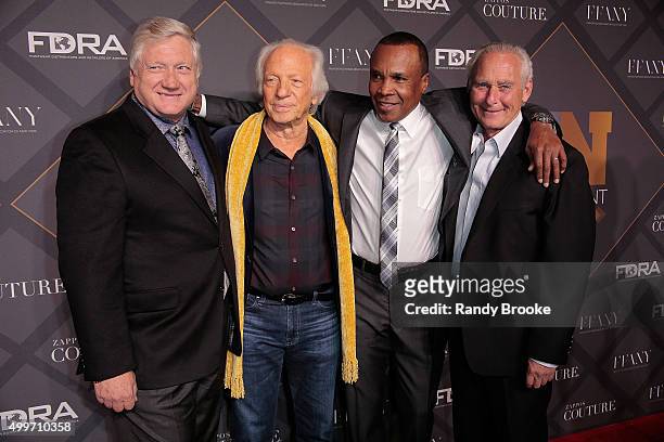 Ron Fromm,Robert Greenberg Sugar Ray Leonard and David Weinberg attend the 29th FN Achievement Awards at IAC Headquarters on December 2, 2015 in New...