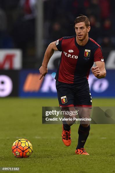 Ansaldi Cristian Daniel Ansaldi of Genoa CFC in action during the Serie A ...