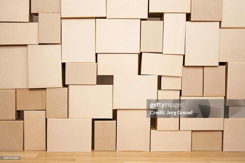 Cardboard boxes