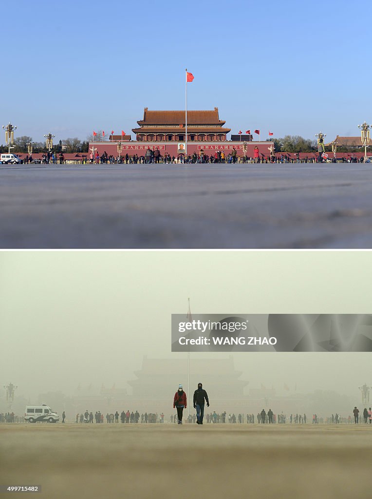 CHINA-ENVIRONMENT-POLLUTION-COP21
