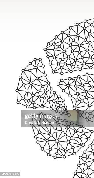 脳に三角のノード royaltfree vecotr グラフィック - 視覚中枢点のイラスト素材／クリップアート素材／マンガ素材／アイコン素材