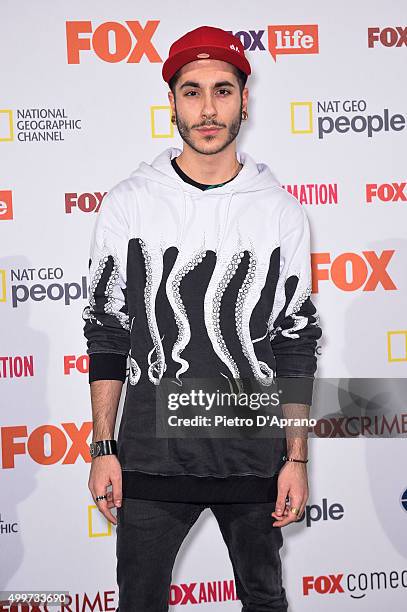 Marco Cappai attends the Fox Channels Party at Palazzo Del Ghiaccio on December 2, 2015 in Milan, Italy.