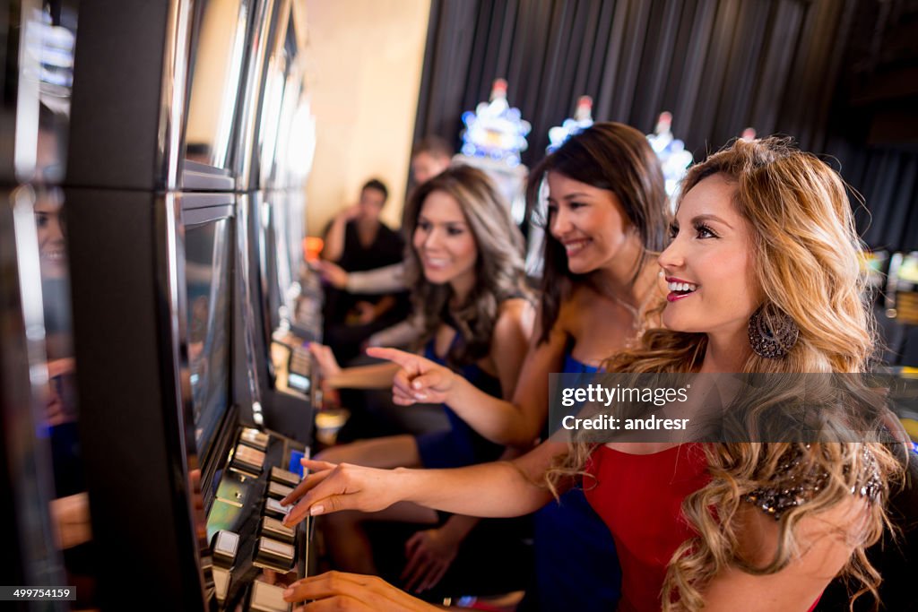 Women at the casino