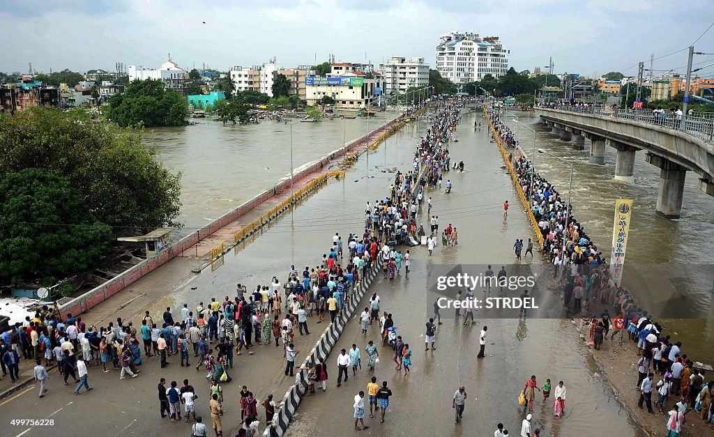 INDIA-DISASTER-FLOOD