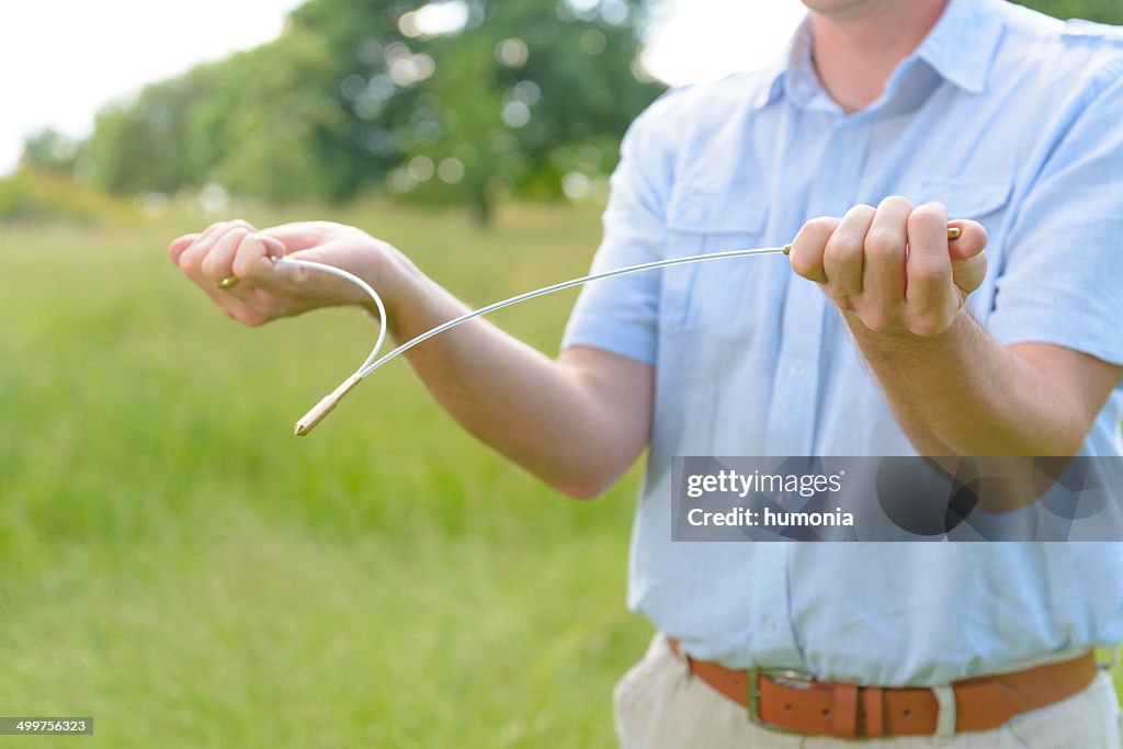 Define Dowsing Rod Dowsing Rod High-Res Stock Photo - Getty Images