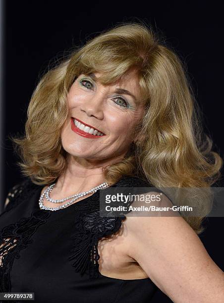 Actress Barbi Benton arrives at the premiere of Warner Bros. Pictures' 'Creed' at Regency Village Theatre on November 19, 2015 in Westwood,...