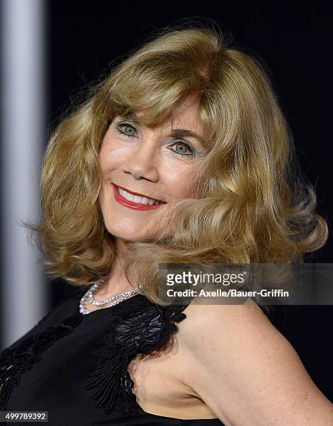 Actress Barbi Benton arrives at the premiere of Warner Bros. Pictures' 'Creed' at Regency Village Theatre on November 19, 2015 in Westwood,...