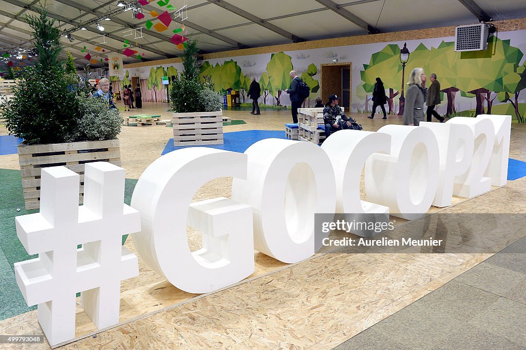 21st Session Of Conference On Climate Change COP21 : Day 4  At Le Bourget