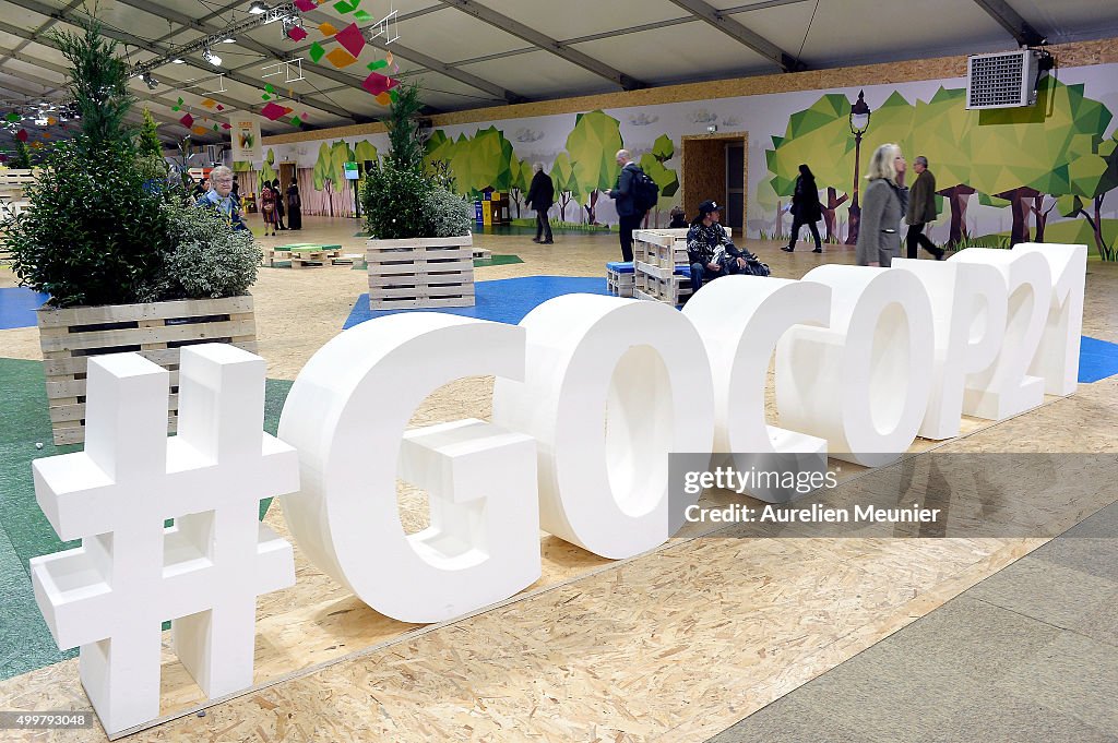 21st Session Of Conference On Climate Change COP21 : Day 4 At Le Bourget