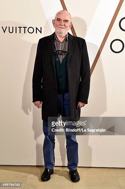 Georges Tony Stoll attends the 'Volez, Voguez, Voyagez - Louis Vuitton' Exhibition Opening at Le Grand Palais on December 3, 2015 in Paris, France.