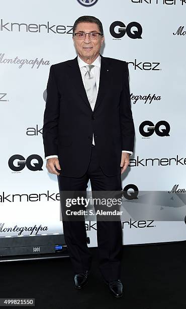Erman Yerdelen attends the GQ Men of the Year Awards at Four Season Bosphorus Hotel on December 3, 2015 in Istanbul, Turkey.