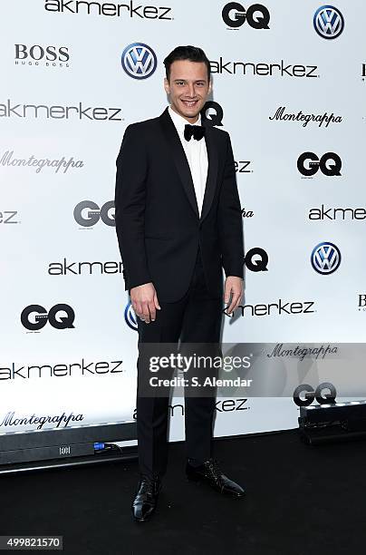 Edis attends the GQ Men of the Year Awards at Four Season Bosphorus Hotel on December 3, 2015 in Istanbul, Turkey.