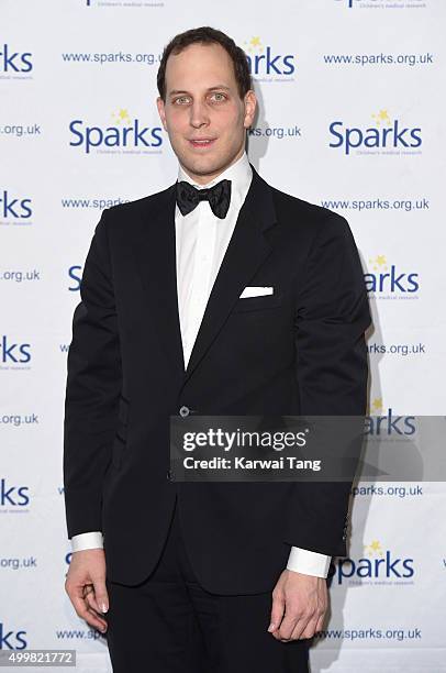 Lord Frederick Windsor attends the Sparks Winter Ball at Old Billingsgate Market on December 3, 2015 in London, England.