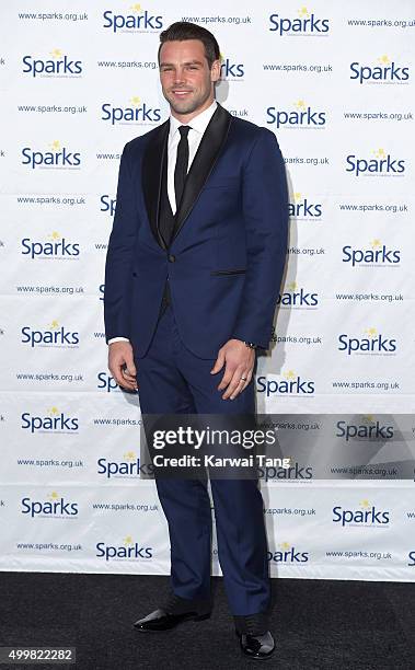 Ben Foden attends the Sparks Winter Ball at Old Billingsgate Market on December 3, 2015 in London, England.