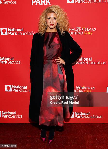 Tori Kelly attends the 93rd Annual National Christmas Tree Lighting at The Ellipse on December 3, 2015 in Washington, DC.