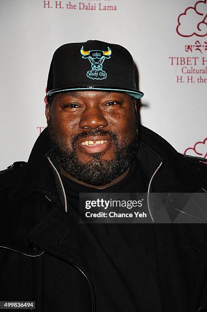 Rahzel attends Tibet House US 13th Annual Benefit Auction at Christie's on December 3, 2015 in New York City.