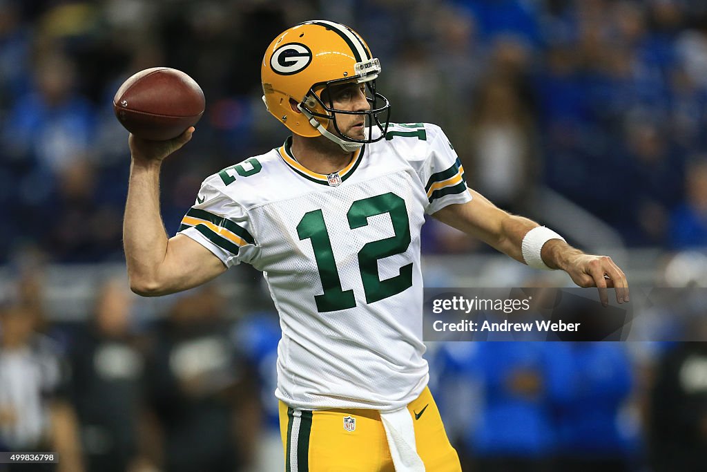 Green Bay Packers v Detroit Lions