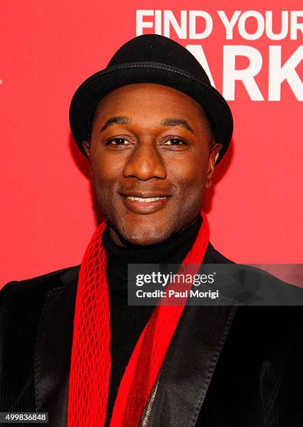 Aloe Blacc attends the 93rd Annual National Christmas Tree Lighting at The Ellipse on December 3, 2015 in Washington, DC.