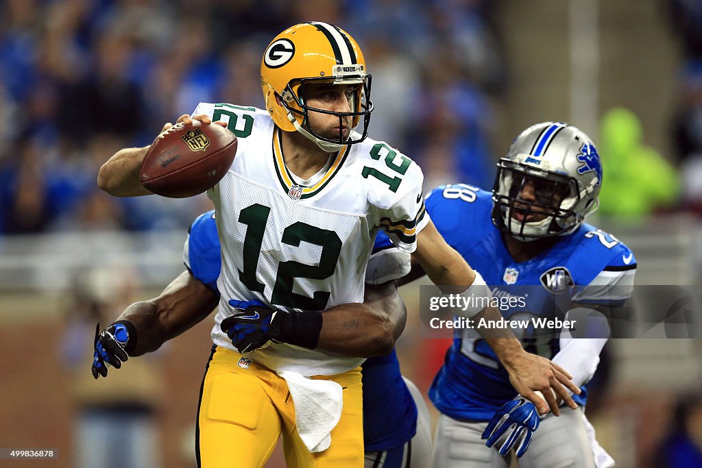 Green Bay Packers v Detroit Lions