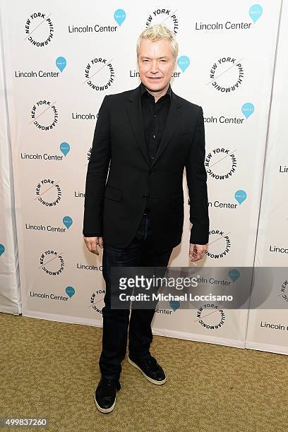 Chris Botti attends Sinatra Voice for A Century Event at David Geffen Hall on December 3, 2015 in New York City.