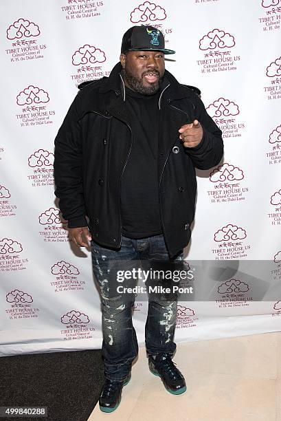 Musician Rahzel attends the Tibet House US 13th Annual Benefit Auction at Christie's on December 3, 2015 in New York City.