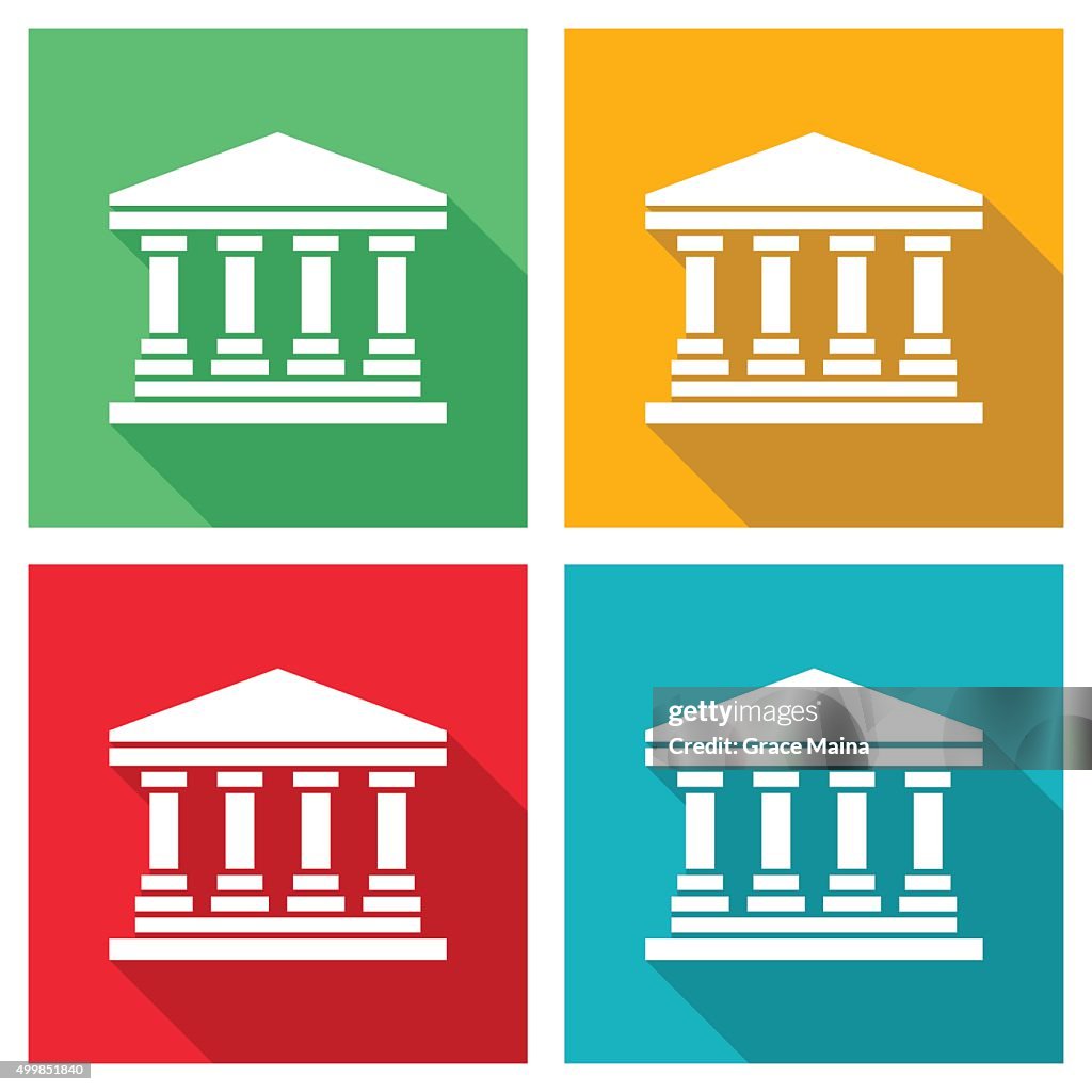 Buildings and architectural icons - VECTOR