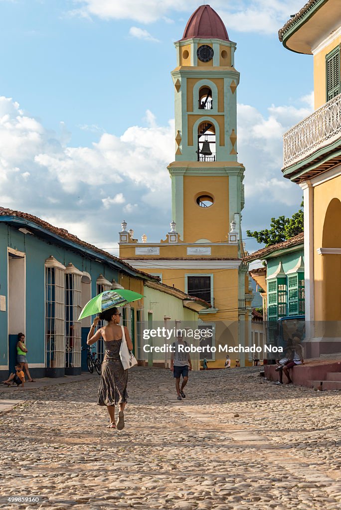 Tourism in Trinidad, Cuba: Iglesia y Convento de San...