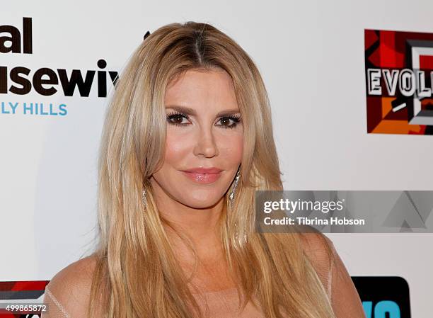 Brandi Glanville attends the premiere party for Bravo's 'The Real Housewives Of Beverly Hills' season 6 at W Hollywood on December 3, 2015 in...