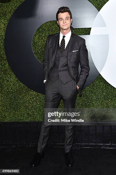 Actor Jack Quaid attends the GQ 20th Anniversary Men Of The Year Party at Chateau Marmont on December 3, 2015 in Los Angeles, California.