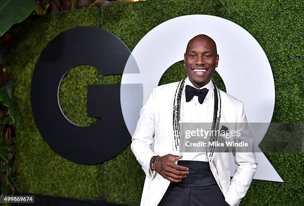 Actor/singer Tyrese Gibson attends the GQ 20th Anniversary Men Of The Year Party at Chateau Marmont on December 3, 2015 in Los Angeles, California.