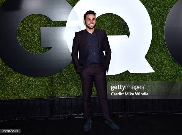 Actor Jack Falahee attends the GQ 20th Anniversary Men Of The Year Party at Chateau Marmont on December 3, 2015 in Los Angeles, California.