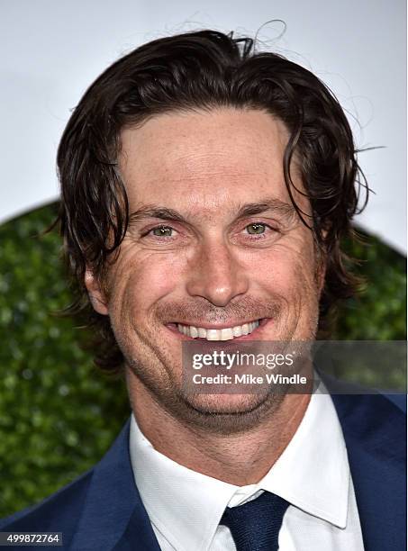 Actor Oliver Hudson attends the GQ 20th Anniversary Men Of The Year Party at Chateau Marmont on December 3, 2015 in Los Angeles, California.