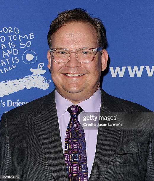 Andy Richter attends the 25th annual Children's Defense Fund Beat The Odds Awards at the Beverly Wilshire Four Seasons Hotel on December 3, 2015 in...