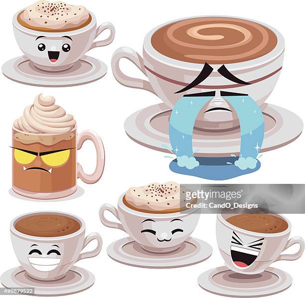 Coffee Cartoon Set B High-Res Vector Graphic - Getty Images