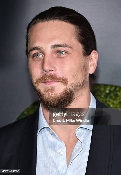 Actor Ben Robson attends the GQ 20th Anniversary Men Of The Year Party at Chateau Marmont on December 3, 2015 in Los Angeles, California.