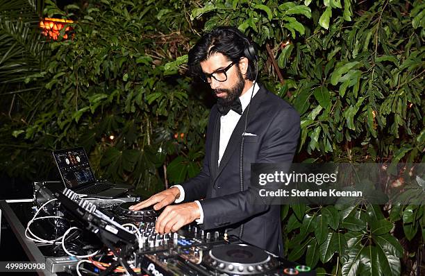 Is seen at the GQ 20th Anniversary Men of the Year Party at Chateau Marmont on December 3, 2015 in Los Angeles, California.