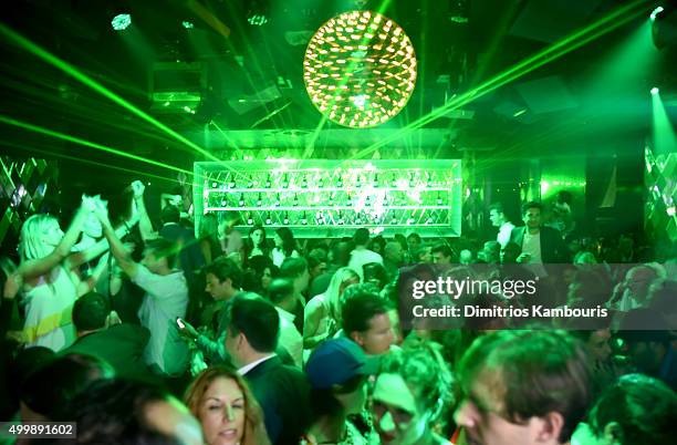 General atmosphere at Dom Perignon, Alex Dellal, Stavros Niarchos & Vito Schnabel host From Earth to Heart at The W Hotel South Beach on December 4,...