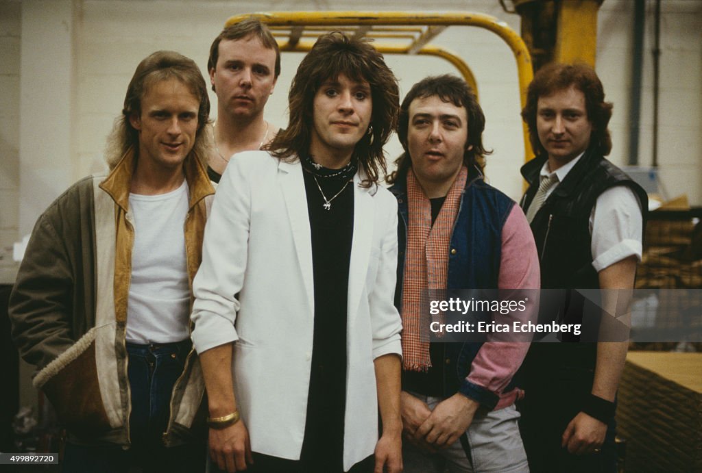 Group portrait of rock band Alaska - Richard Bailey, John Marter,... News  Photo - Getty Images