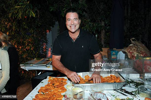 Chef Mark Kearney attends the Project Divine from JGerard Peace Gallery, a VIP celebrity cocktail event with black Carpet and silent auction and...