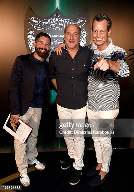 Matthew Mellon and guests attend Dom Perignon, Alex Dellal, Stavros Niarchos & Vito Schnabel host From Earth to Heart at The W Hotel South Beach on...