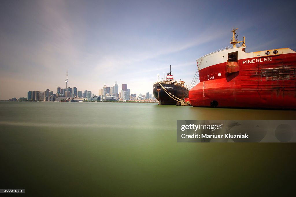 Toronto harbour view