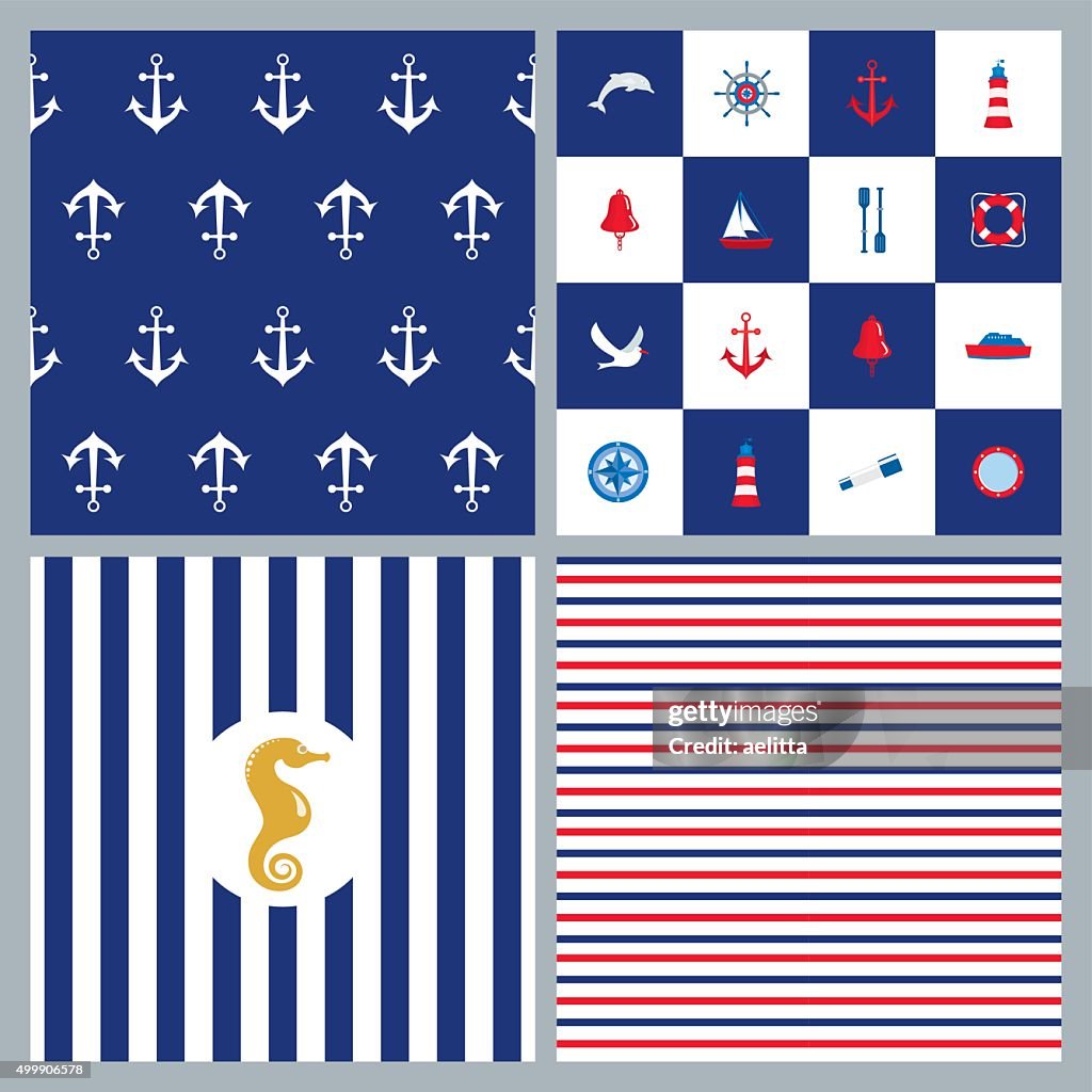 Nautical patterns