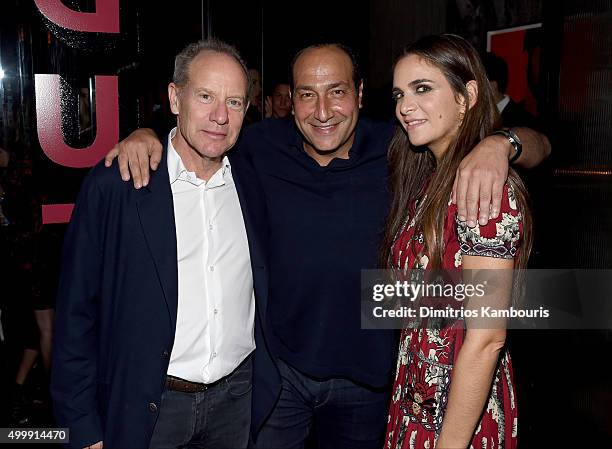 Guests attend Aby Rosen and Samantha Boardman Host Their Annual Dinner at The Dutch W Hotel South Beach on December 3, 2015 in Miami, Florida.