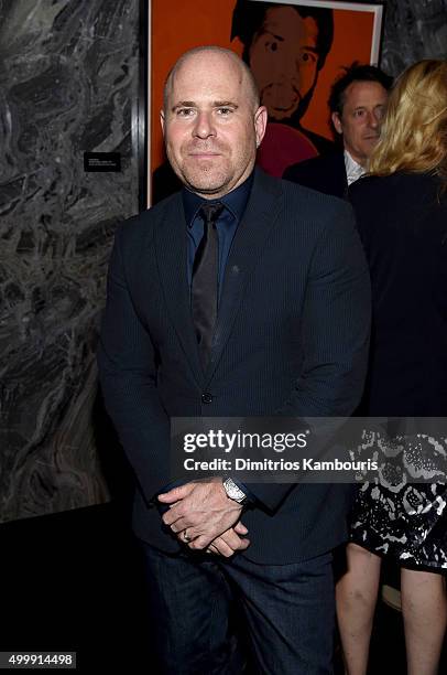 Marc Spiegler attends Aby Rosen and Samantha Boardman Host Their Annual Dinner at The Dutch W Hotel South Beach on December 3, 2015 in Miami, Florida.