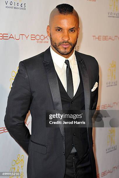 Actor Ricky Whittle arrives at 'The Beauty Book For Brain Cancer' edition 2 launch party at Le Jardin on December 3, 2015 in Hollywood, California.