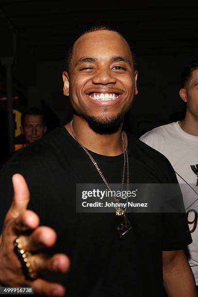 Mack Wilds attends Day 1 of The Dean Collection X BACARDI Untameable House Party on December 3 in Miami, Florida.