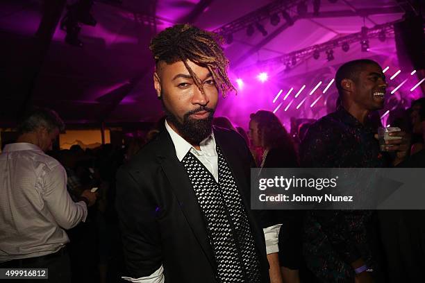 Ty Hunter attends Day 1 of The Dean Collection X BACARDI Untameable House Party on December 3 in Miami, Florida.