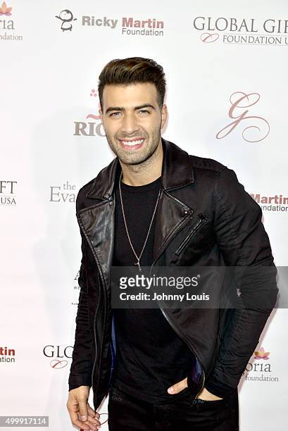 Jencarlos Canela attends the Global Gift Foundation Dinner at Auberge Residences & Spa sales office on December 3, 2015 in Miami, Florida.